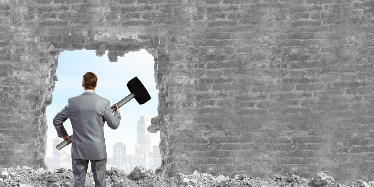 苦手を克服するイメージ